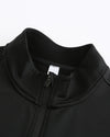 Men's Track Jackets Midweight Sweatshirts Full Zip Up Mock Neck Long Sleeve Tops with Pocket