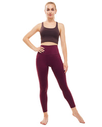 GRAMVAL Women's Yoga Leggings - High Waist, Tummy Control, and Pockets