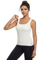 GRAMVAL Tank Tops Ribbed Seamless Workout Tops for Woman Exercise Shirts Yoga Crop Tops