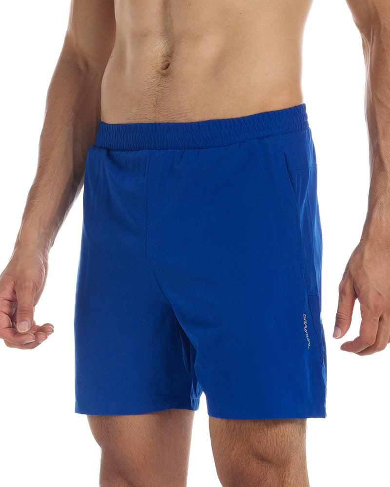 Running Shorts 6" Quick Dry Gym Athletic Workout Shorts for Men with Pockets Vivid Blue