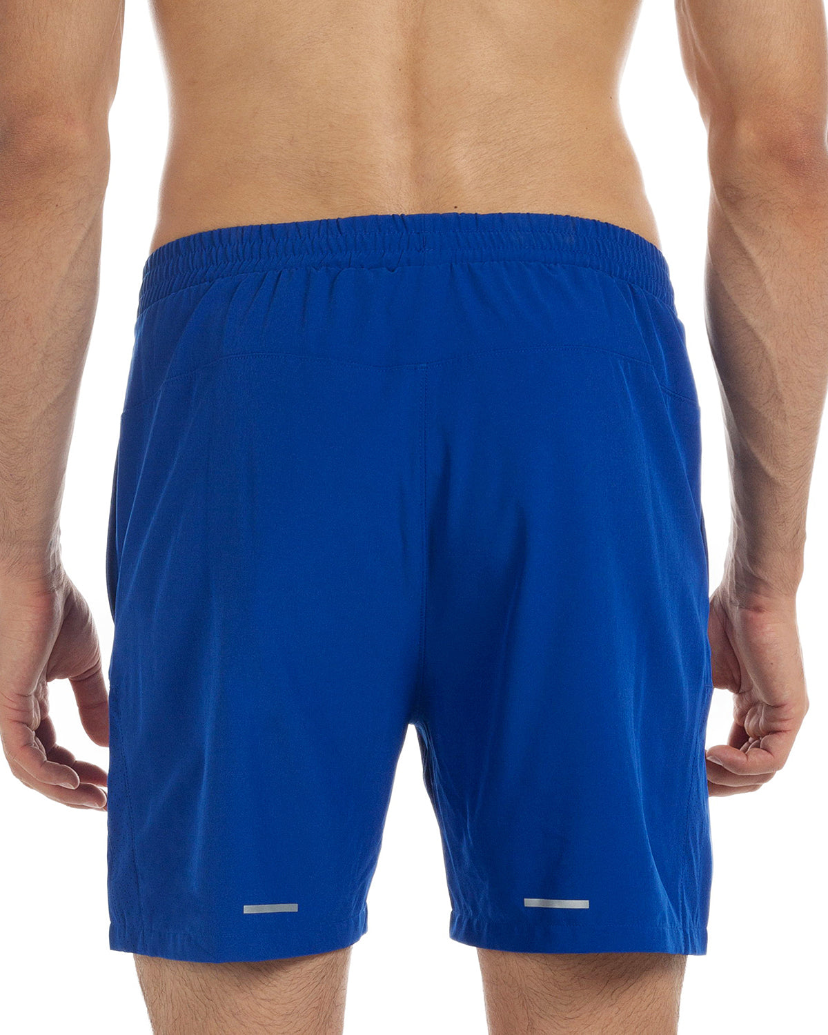 Running Shorts 6" Quick Dry Gym Athletic Workout Shorts for Men with Pockets Vivid Blue