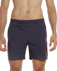 Running Shorts 6" Quick Dry Gym Athletic Workout Shorts for Men with Pockets Graphite