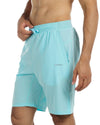 Men's 9" Cross-Training Workout Quick Dry Shorts with Pocket Turqoise