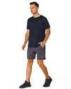 Men's Crew T-Shirt,Light Weight Dry-Fit Moisture Wicking Active Athletic Performance Dk Navy