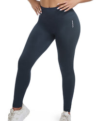 GRAMVAL Compression Leggings Yoga Pants with Tummy Control Seamless Workout Leggings High-Waisted and Wide Leg