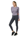 Scrunch Women's Long Sleeve Crewneck T-Shirt, Workout Yoga Atheletic Shirt