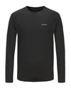 Running Shirts for Men Crew Neck Raglan Long Sleeve Quick Dry Gym Athletic Active T Shirt Moisture Wicking