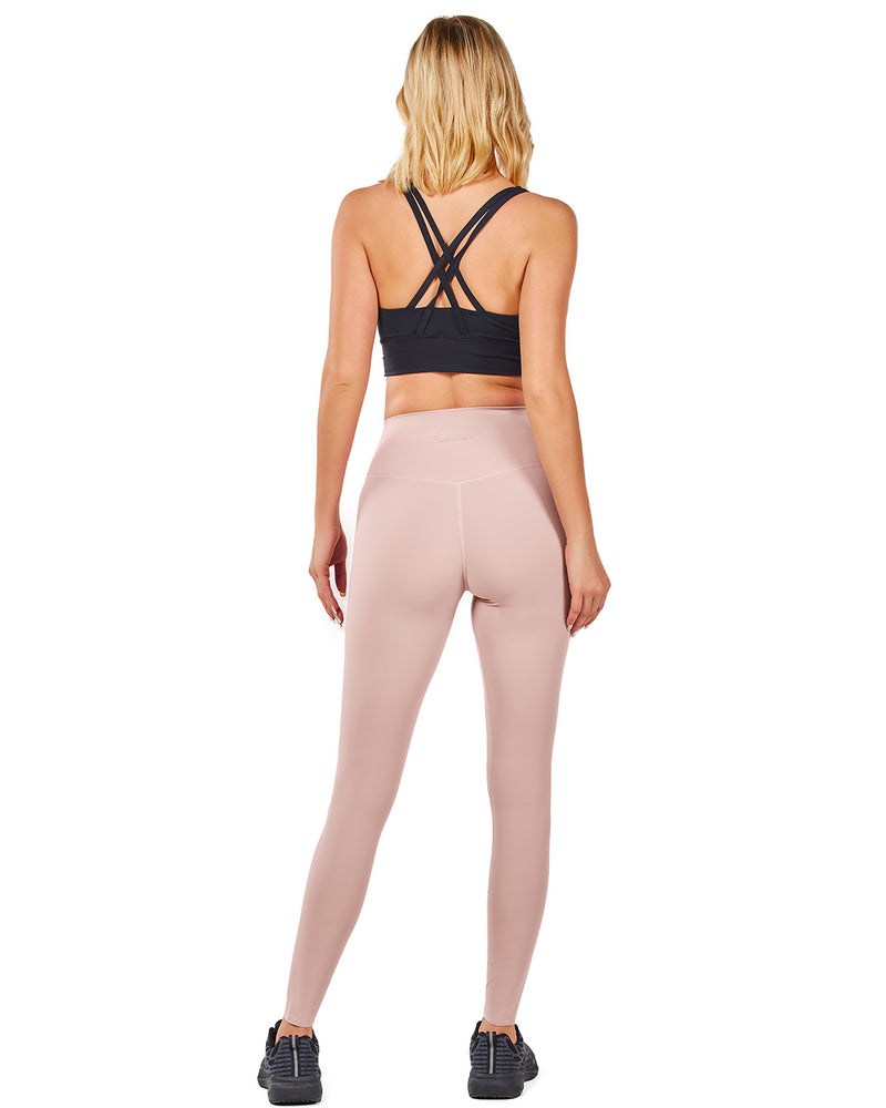 Women's High Waist Yoga Leggings, Sports Gym Workout Running Pants -Inseam 21" /25" /28"Pink