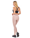 Women's High Waist Yoga Leggings, Sports Gym Workout Running Pants -Inseam 21" /25" /28"Pink