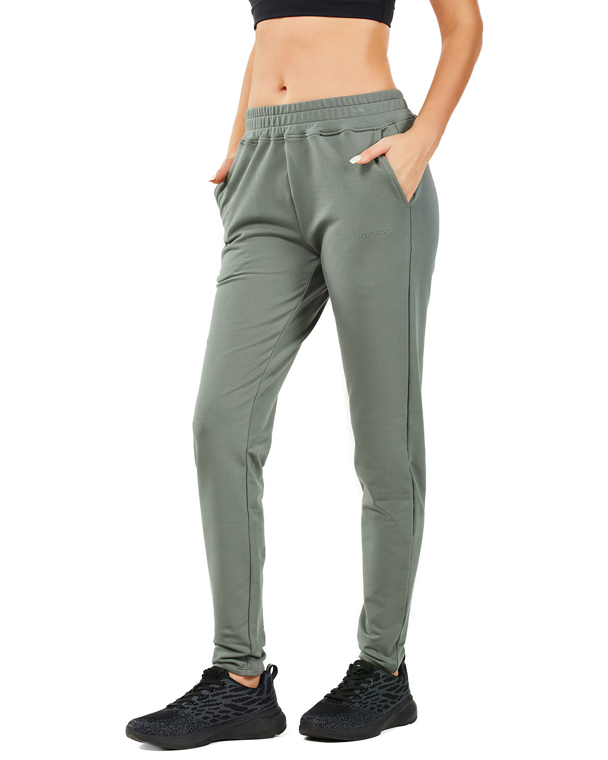 Women's Joggers Pants Midweight Running Sweatpants with Pockets Athletic Tapered Casual Pants for Workout,Lounge