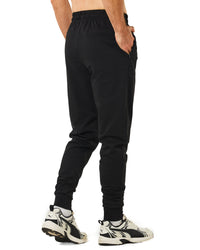 Men's Jogger Pants, Men's Gym Workout Comfortable Slim Fit Tapered Sweatpants with Zip Pocket