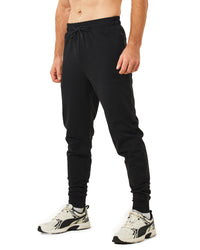 Men's Jogger Pants, Men's Gym Workout Comfortable Slim Fit Tapered Sweatpants with Zip Pocket