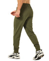 Men's Jogger Pants, Men's Gym Workout Comfortable Slim Fit Tapered Sweatpants with Zip Pocket