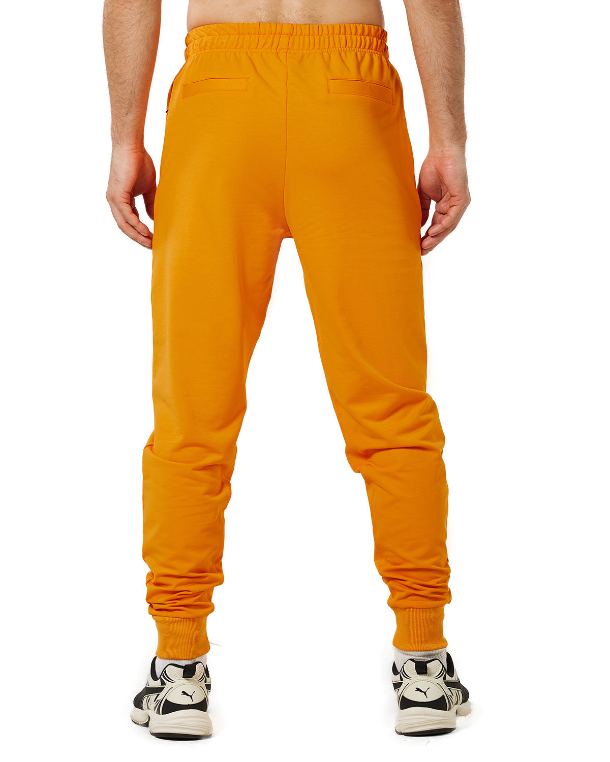 Men's Jogger Pants, Men's Gym Workout Comfortable Slim Fit Tapered Sweatpants with Zip Pocket