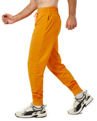 Men's Jogger Pants, Men's Gym Workout Comfortable Slim Fit Tapered Sweatpants with Zip Pocket